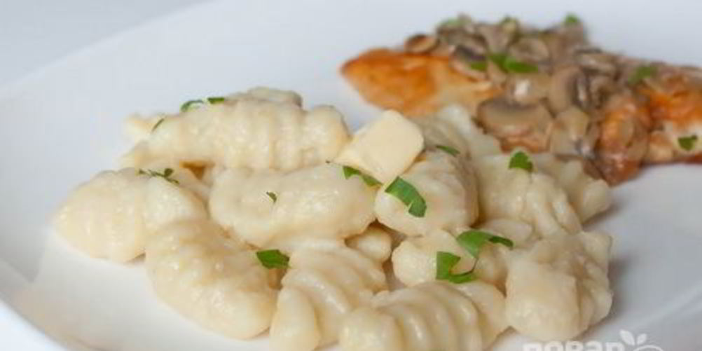 Рецепт ньокков картофельных