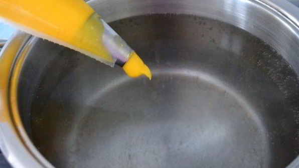 ньокки-суфле под грибным соусом бешамель