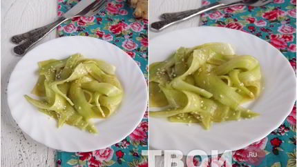 Огуречная лапша