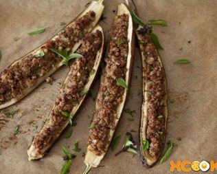 Баклажаны с фаршем