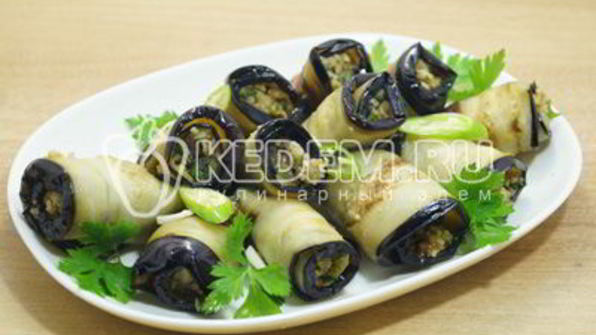 баклажаны с грецкими орехами по-грузински