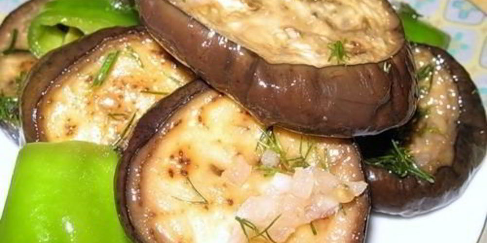 Рецепт баклажанов в заливке
