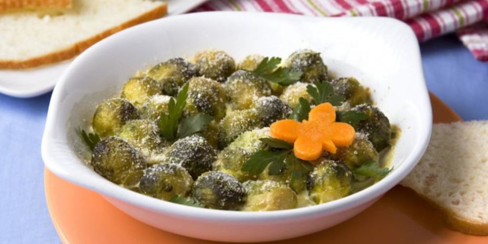 Рецепт брюссельской капусты в сливках