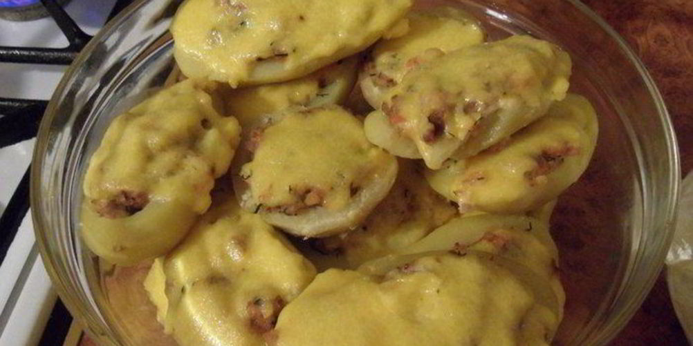 Рецепт фаршированного картофеля