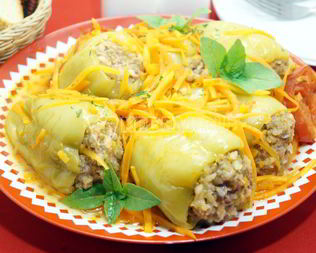 Фаршированные перцы в мультиварке