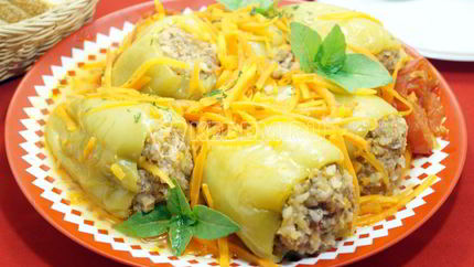 Фаршированные перцы в мультиварке