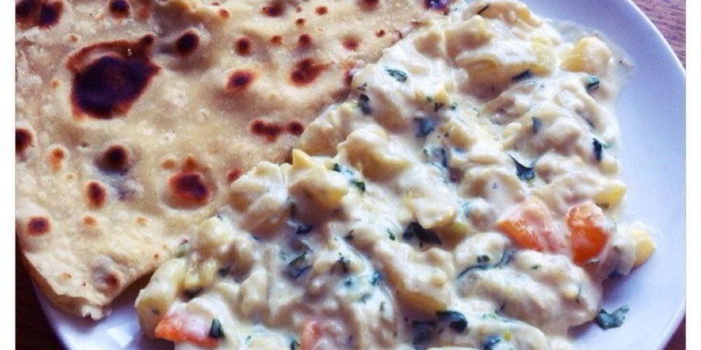 Рецепт кабачков в сырно-сливочном соусе