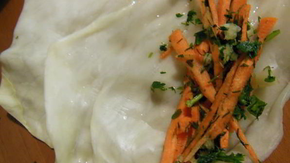 капустные палочки в маринаде