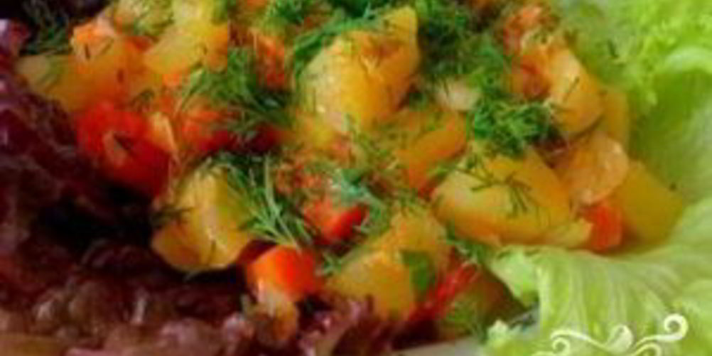 Рецепт картофеля тушеного с кабачками