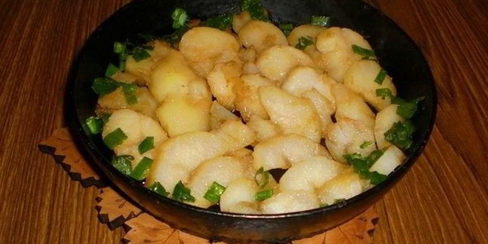 Рецепт картофеля, запеченного в соевом соусе с чесноком