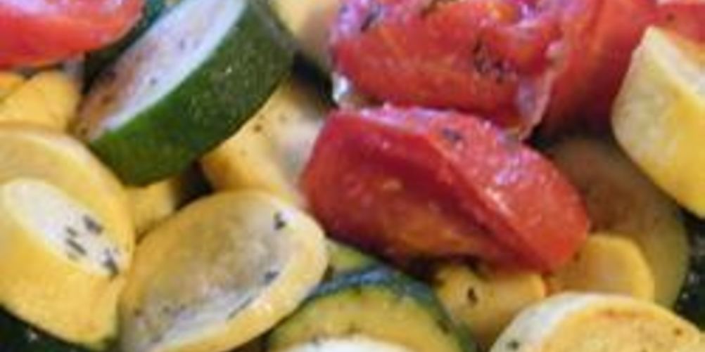 Рецепт летних овощей на гриле