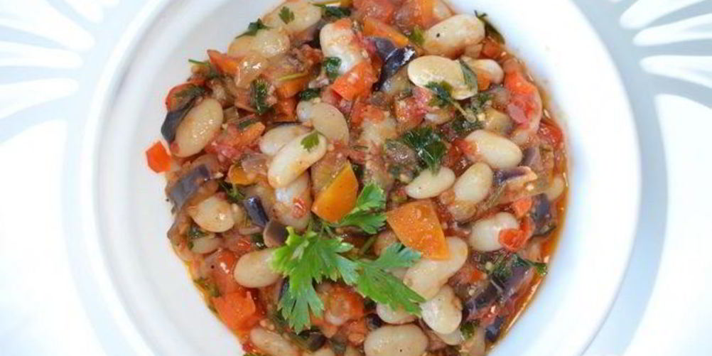 Рецепт лобио из белой фасоли