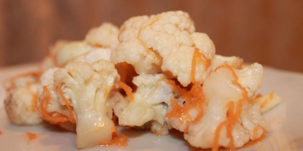 Рецепт цветной капусты по-корейски