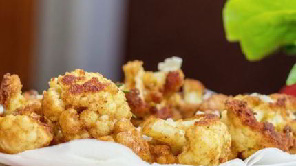 Цветная капуста в хрустящем кляре