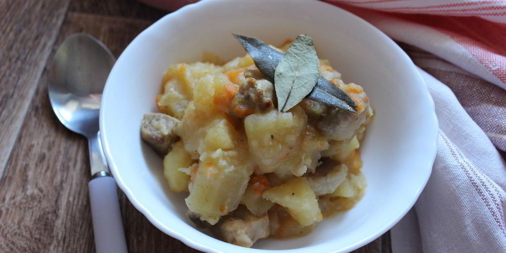 Рецепт тушеной картошки с мясом