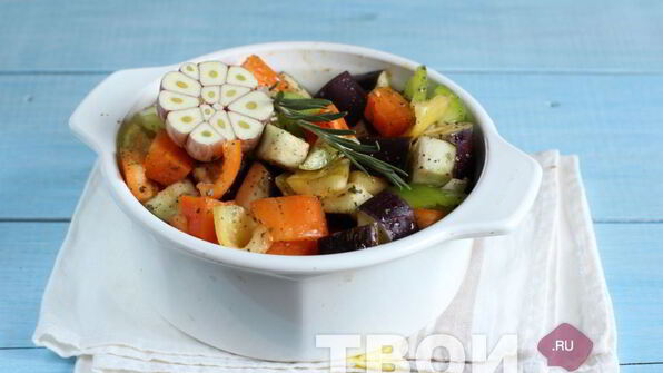 запеченные овощи