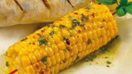 Запеченные в духовке початки кукурузы