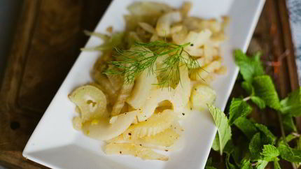 Жареный фенхель