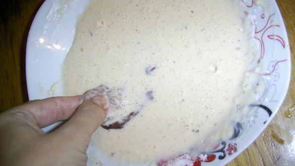 биточки печеночные в пикантно-остром кляре