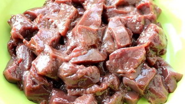 говяжья печень в духовке со сметаной