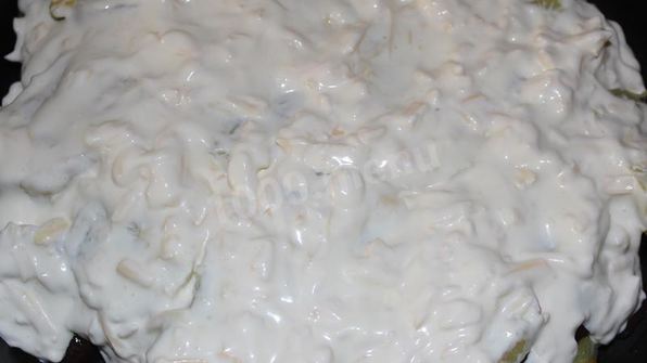 говяжья печень в духовке со сметаной