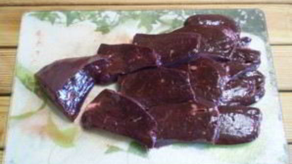 говяжья печень жареная