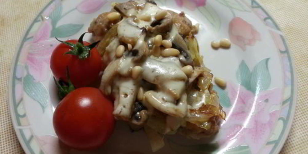 Рецепт куриной печени под шапкой