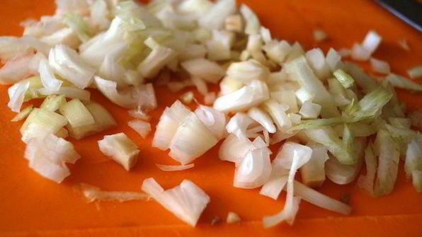 куриная печень с фасолькой