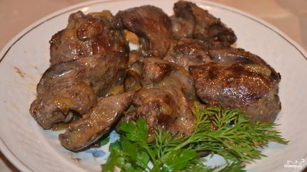 Куриная печень в аэрогриле