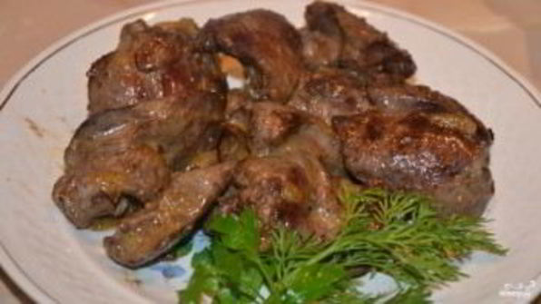 куриная печень в аэрогриле
