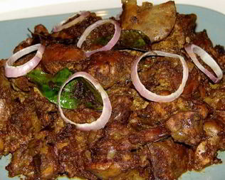 Куриная печень в мультиварке