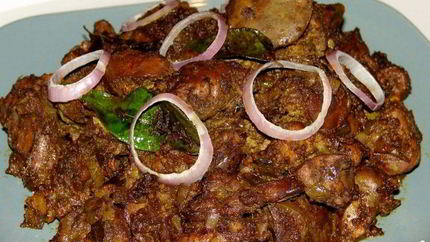 Куриная печень в мультиварке