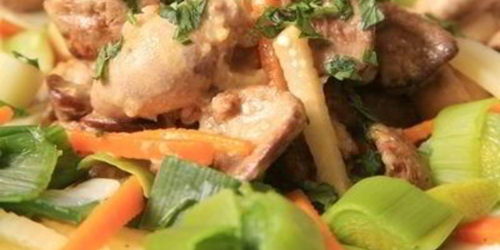 Рецепт печени по-итальянски