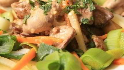 Печень по-итальянски