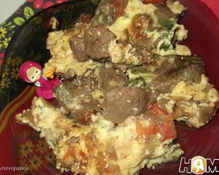 Печень по-турецки