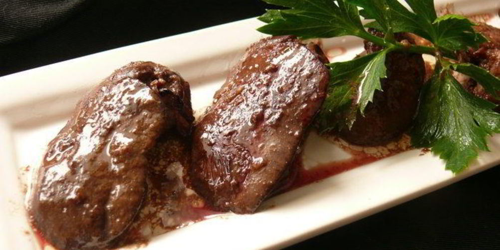 Рецепт печени в медовой глазури