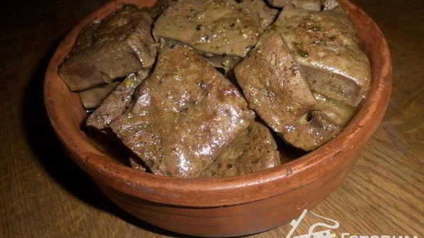 сикотакя — печень говяжья с орегано и лимонным соком