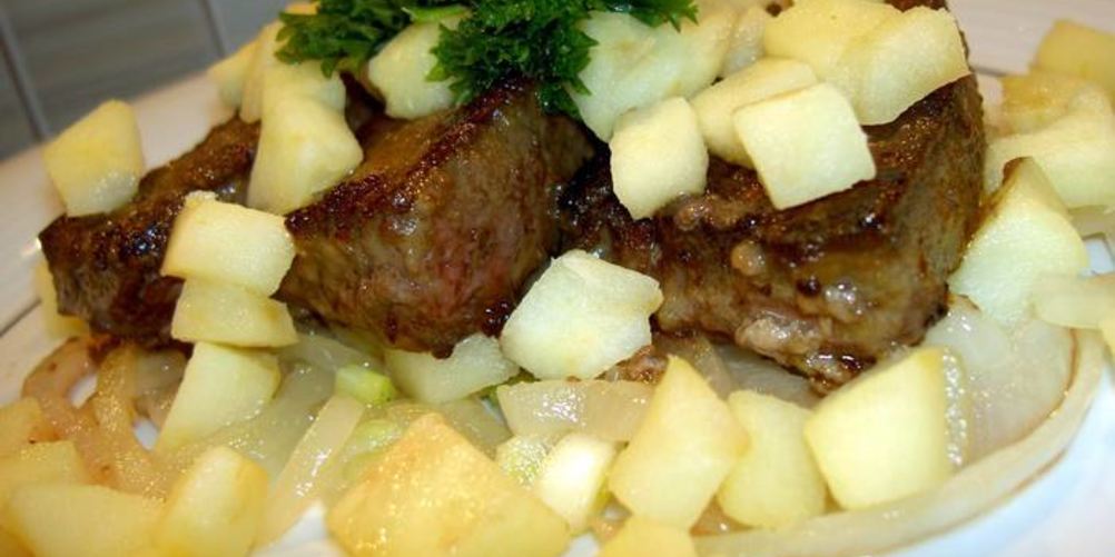 Рецепт телячьей печени по-берлински