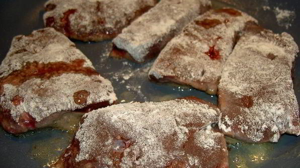 телячья печень по-берлински