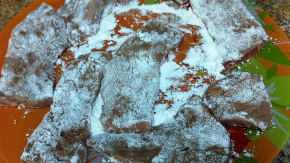 тушеная говяжья печень