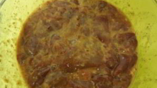 тушеная куриная печень в мультиварке