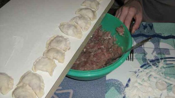 аппетитные пельмени