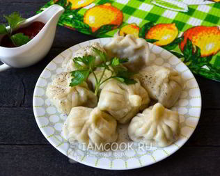 Хинкали с говядиной