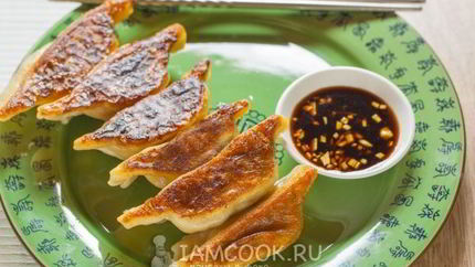 Китайские жареные пельмени