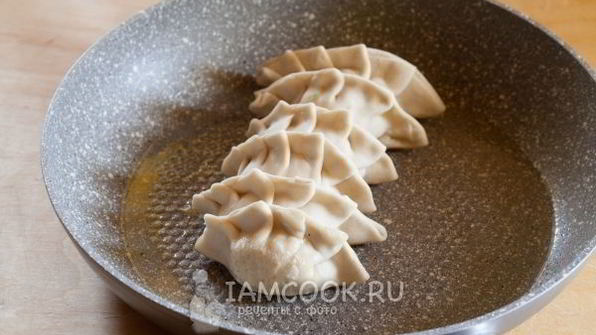 китайские жареные пельмени