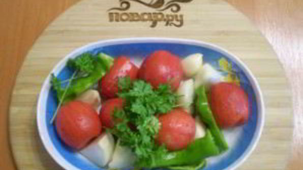 пельмени под соусом