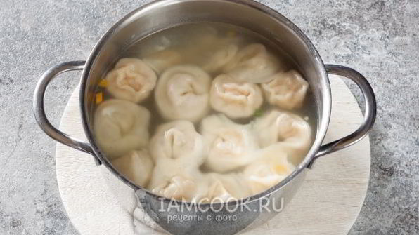 пельмени с чечевицей