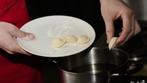 пельмени с лососем