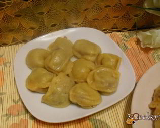 Пельмени с печенью