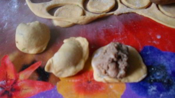 пельмени с печенью